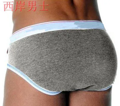 hot wholesale lot free shipping men underwears men\'s cotton briefs underpants Pouch Enhancing Technology