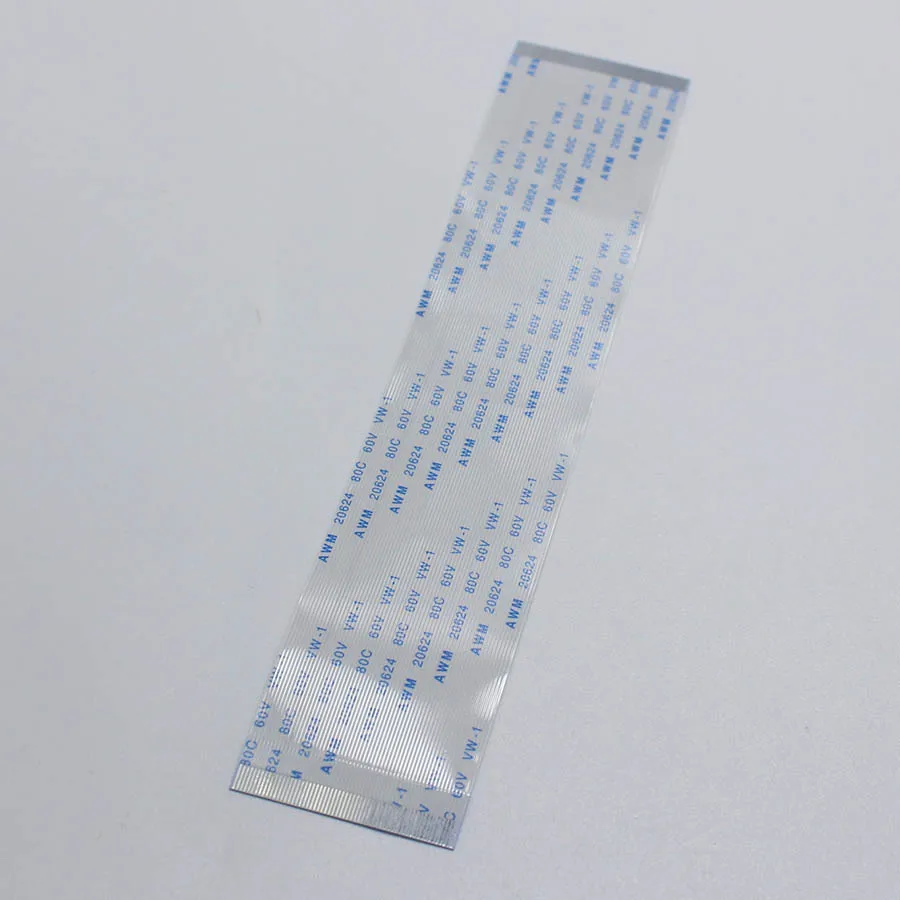 2 sztuk FFC/FPC elastyczny kabel pลaski 0.5mm 1.0mm Pitch 5P 7P 9P 11P 13P 15P 17P 19P 21P 23P typu A / B dลugoลฤ 50mm 80mm 100mm 150mm