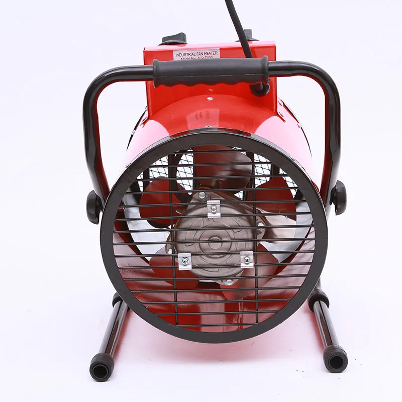 3KW سخانات صناعية منفاخ الهواء الدافئ عالية الطاقة المنزلية ترموستات 220 فولت غرفة كهربائية سخان مجفف الحمام