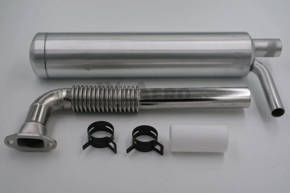 New Special Muffler Canister Set for DLE111, DLE100, DLA112, DA100, EME120 80-120CC Gasoline/Petrol Engines