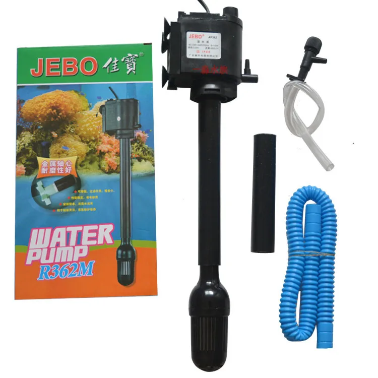 JEBO 3 in 1 water pump AP 362 338 375 119M R362M small size small filter aquarium liquid filter fish tank water pump