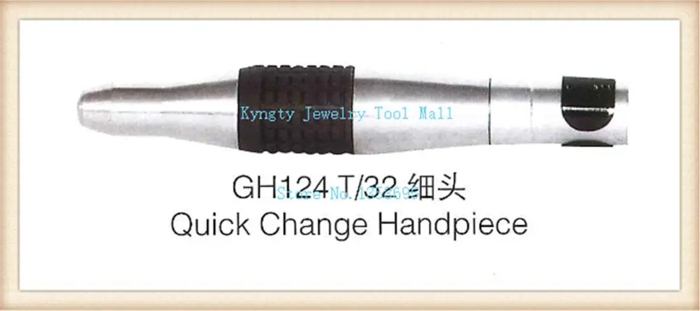 

Quick change handpiece T32 Rotary Handpiece Flex Shaft Machine Jewelry Tool Part