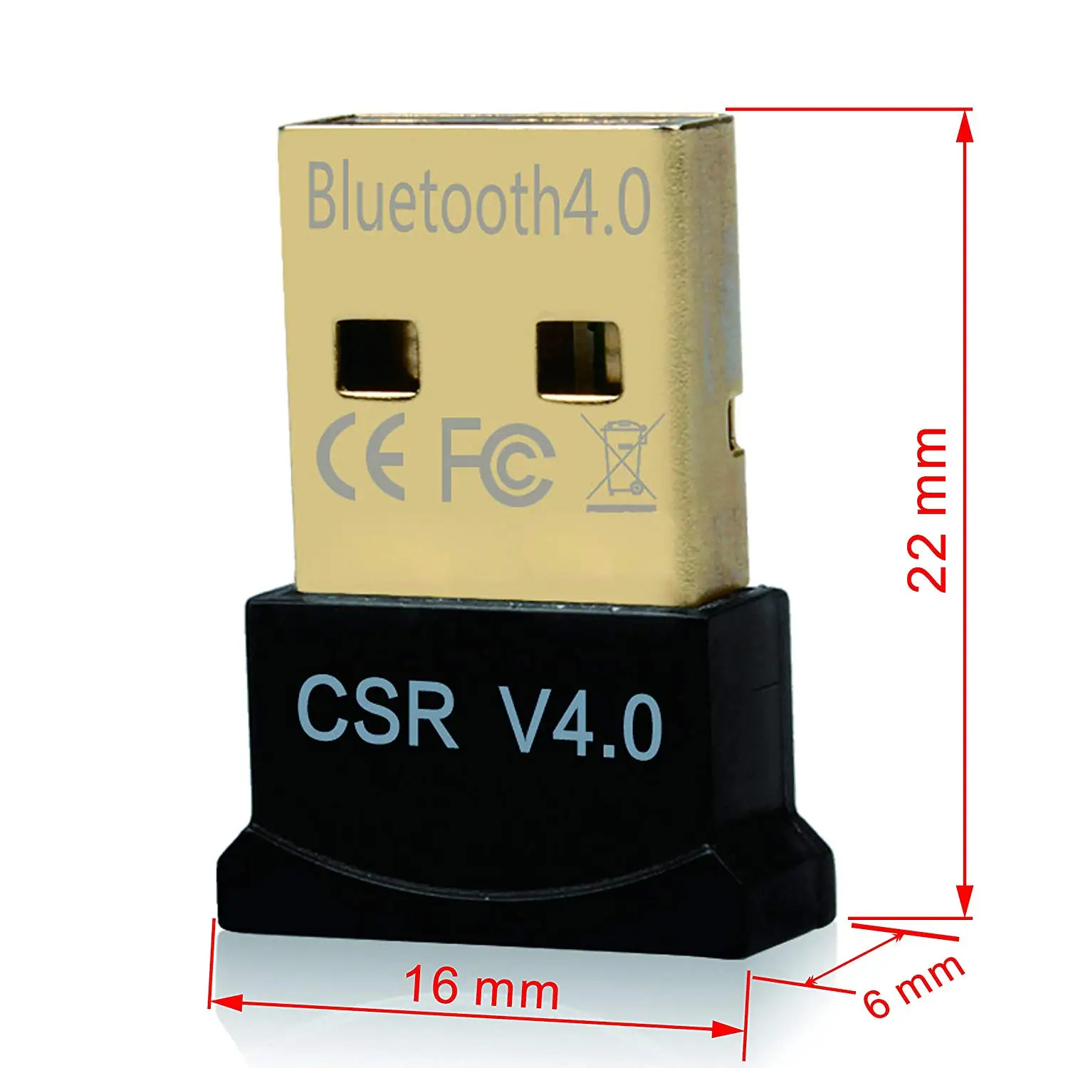 CSR4.0 Mini USB Bluetooth Adapter Wiress Dongles Receiver Wiress Bluetooth Adapter for Windows Mouse Keyboard Headset