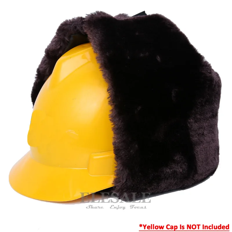 Nuovo Panno Morbido Termico di Linea Per Il Duro Lavoro Tappo di Sicurezza del Casco di Sicurezza di Inverno Cappello Caldo Per Il Sito di Lavoro di