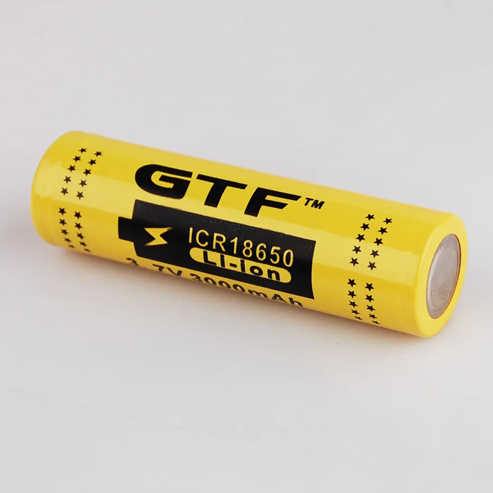 18650 Batteria 3.7V 3000mah Batteria ricaricabile agli ioni di litio per torcia a LED torcia giocattolo accumulatori Batteria al litio ad alta capacità