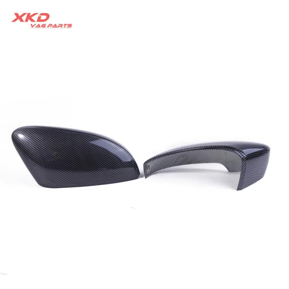 2pcs Carbon Fiber surface  L&R Wing Mirror Cover Cap Fit For Beetle/Cabrio 12-18 Jetta MK6 5C6 857 537/8 AGRU