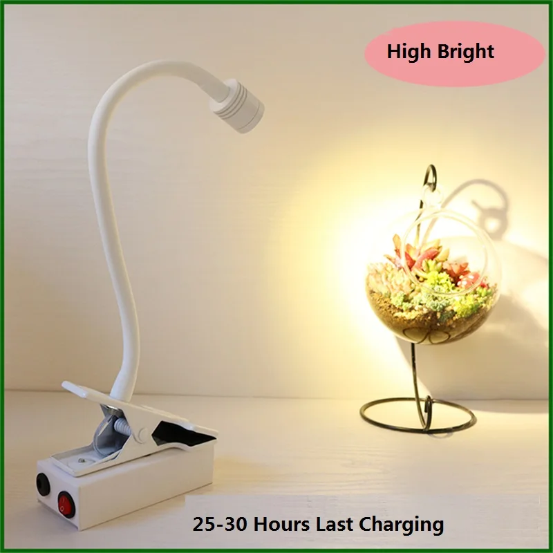 

1W /3W recharable led clamp spot lamp ,flexible tube counter ,show 360 degree rotatable desk ,showcase glass clamp spotlight