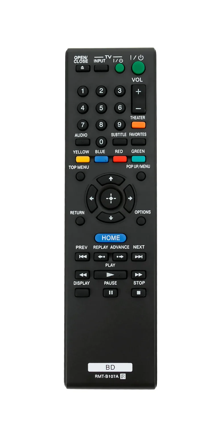 New Remote Control RMT-B107A fits for SONY BLU-RAY DISC PLAYER BDP-S270/WM BDP-S370 BDP-S470 BDP-S570 BDP-BX37 BDP-BX