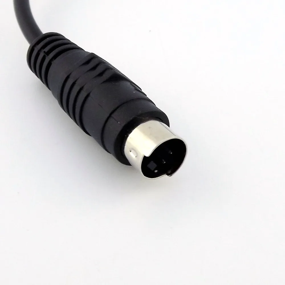 1x mini din 4 Pin s-video męski na AV RCA gniazdo żeńskie Audio adapter wideo przewód łączący przewód 28 cm