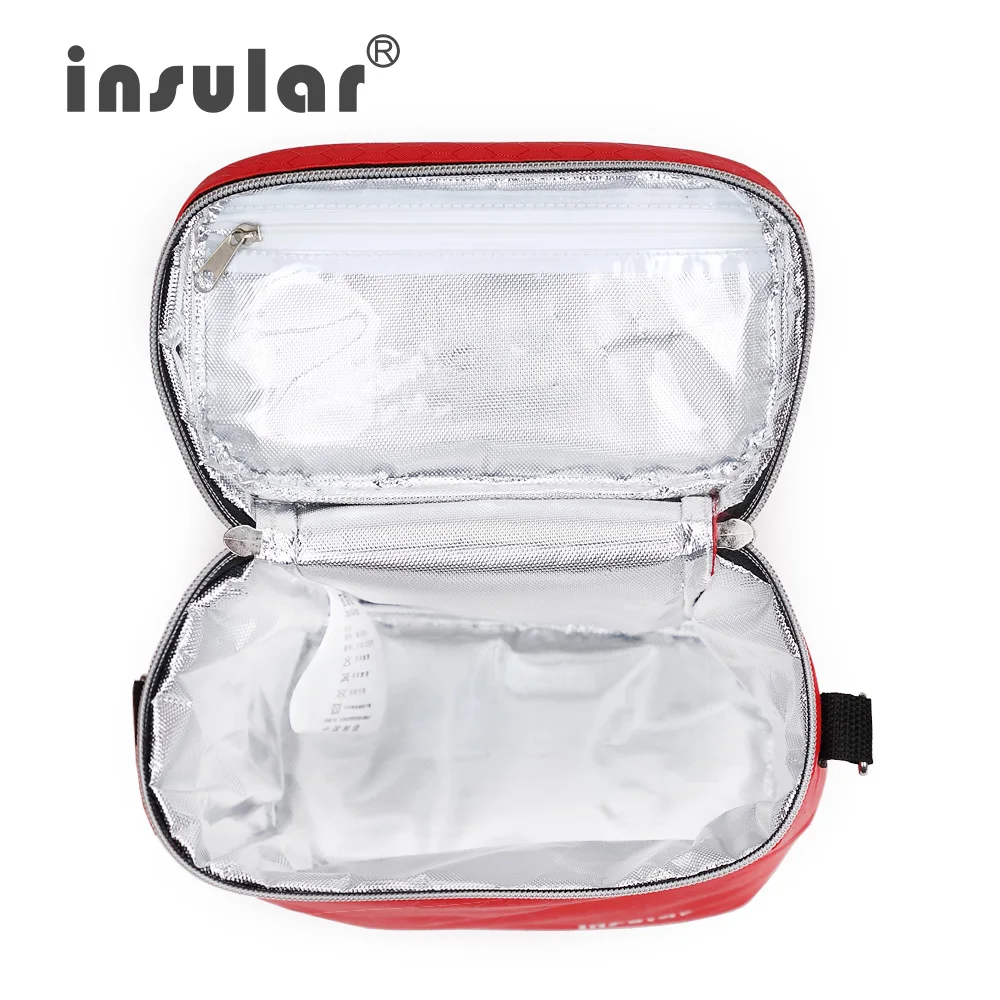 Insular 420D Nylon Baby Feeding Bottle Insulation Bags Thermal Bottle Bags Nursing Mother Nappy Stroller Bag Cooler Bags