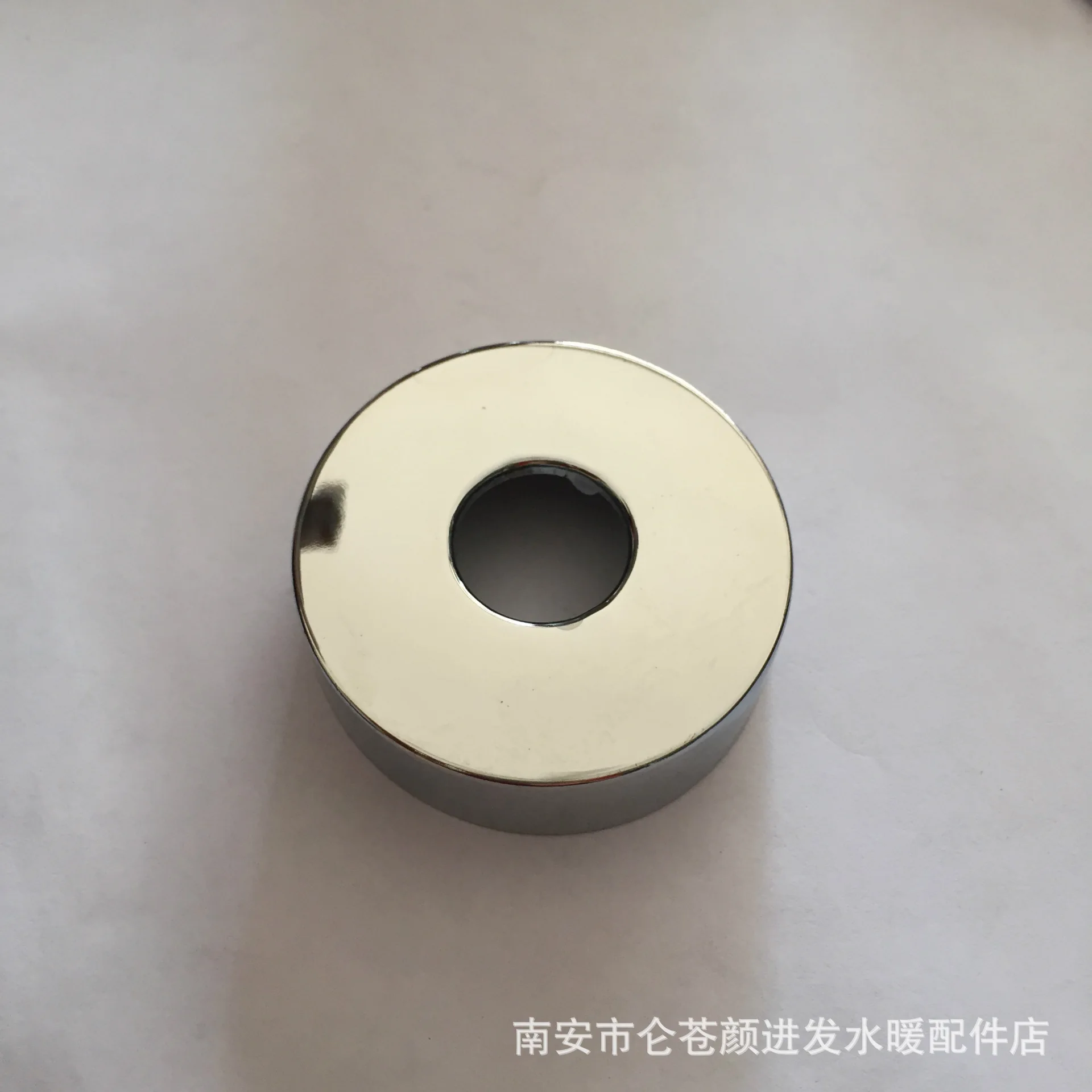 4/8=20mm Stainless steel cover 201 polished plating heightened 18mm cylindrical faucet angle valve decorative cover kitchen wall