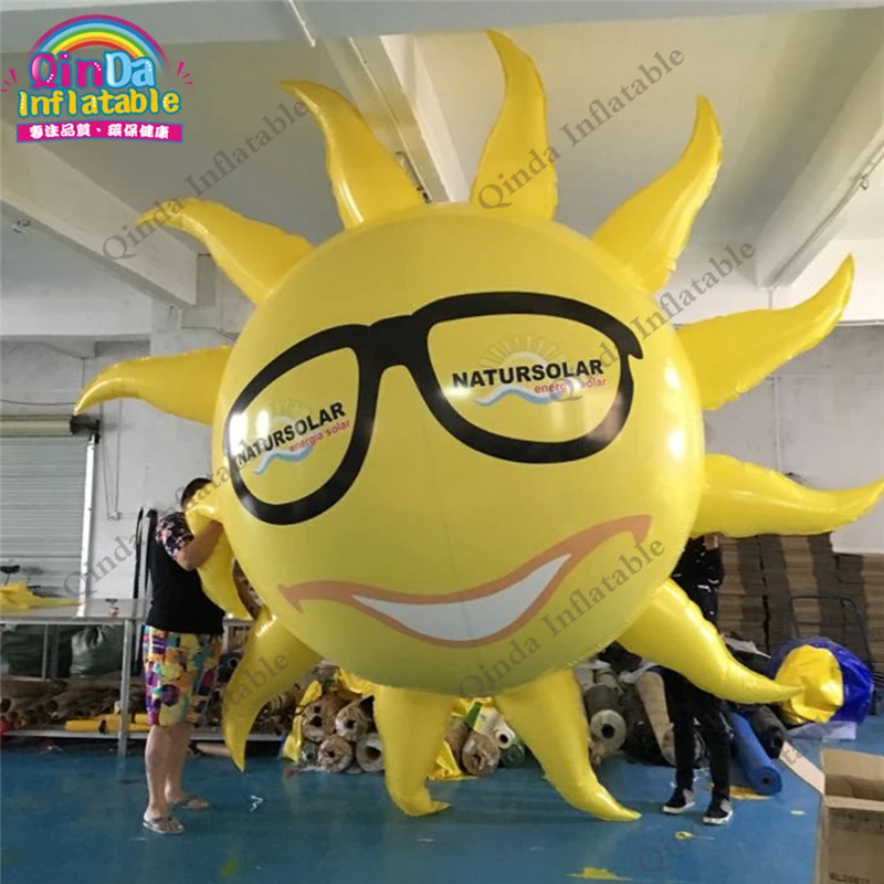 4M Inflatable Advertising Helium Balloon PVC Cartoon Balloon For Decorations And Activities