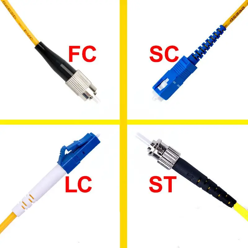 SC to SC LC to LC ST to ST FC to FC Fiber Patch Cord Jumper Cable SM Simplex Single Mode Optic for Network 3m 5m 10m 20m 30m 50m