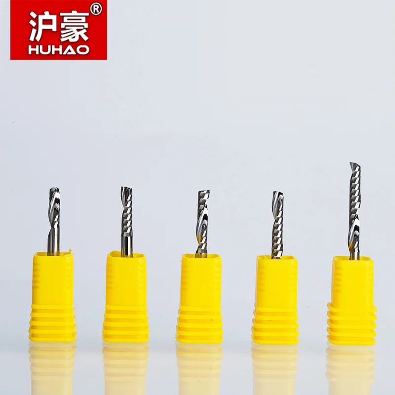 5pcs/lot TOP Quality Single Flute Spiral 3.175mm Carbide Engraving Cutters CNC router bits acrylic PVC Wood Milling Cutter