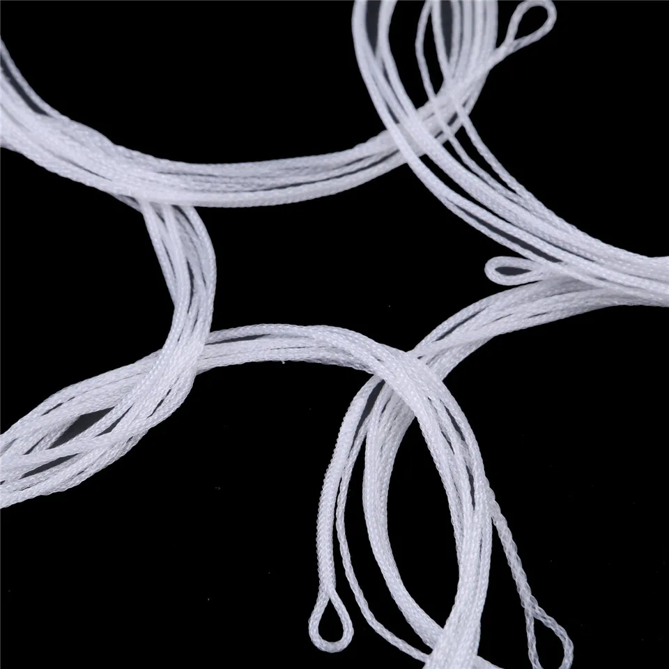 Maximumcatch Braided Leader Line 6ft/10ft 20lb 2pc Floating Leader Fishing Line with 2 Loops