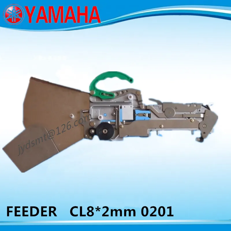 

YAMAHA NEW feeder CL8x2 0201 KW1-M1500-XXX green handle FOR YAMAHA YV100X YV100XG YG200 YT16