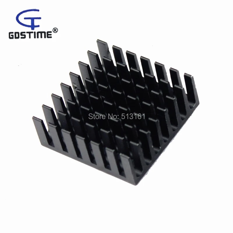 Gdstime – dissipateur thermique en aluminium 28x28x11mm, 12 pièces, puce CPU, CPU, VGA, RAM, radiateur IC