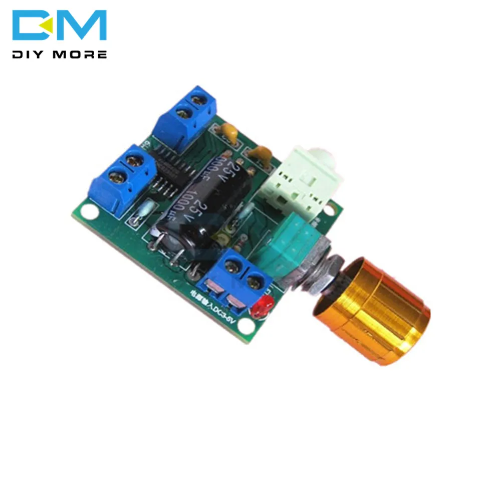 6W + 6W PAM8406 Audio Stereo Amp Amplifier Board Digital Class D amp2 amp 2 Canal DC 3V 5V  Lithium Battery Power Supply Module