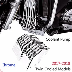 Lower Coolant Pump Accent Cover For Harley Touring 17-20 Twin-Cooled Road Glide Ultra Tri Glides FLHTK Freewheeler