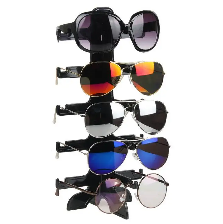 Glasses Frame  Sunglasses Display Stand Glasses Display Stand Hot selling Fashion Colors Plastic 5 Pairs Of