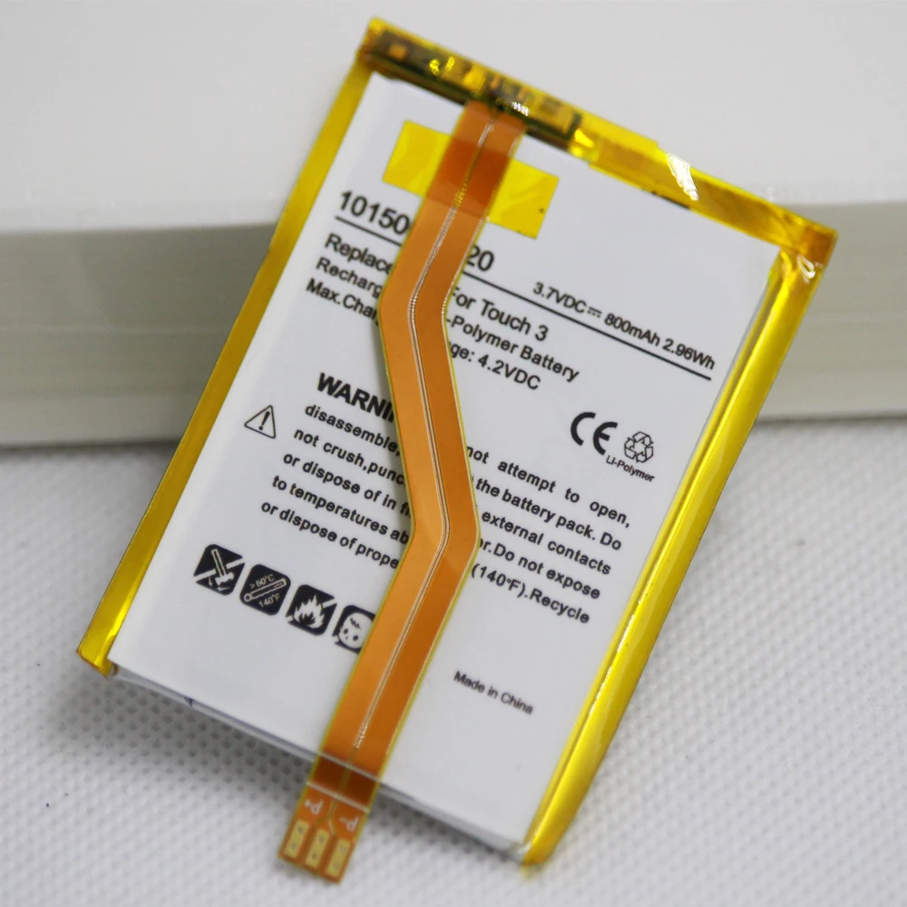 20pcs/lot 800mAh 616-0471 616-0473 Battery for iPod Touch 3rd 3g Gen battery Replacement Battery