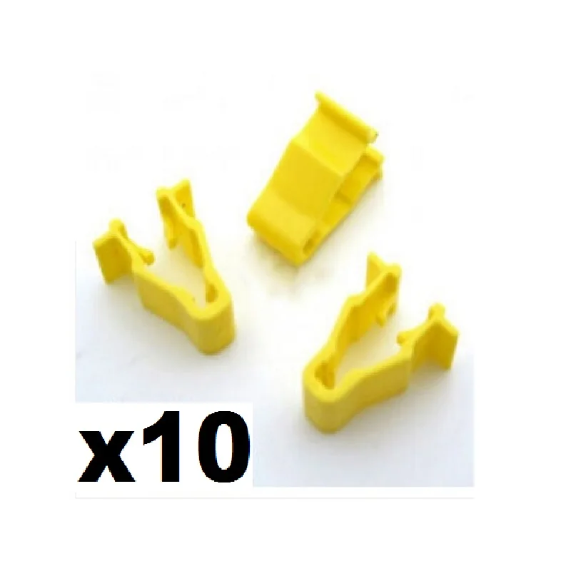 10x For Honda Civic, CRV & HRV Yellow Wheel Arch Trim Clips- Snap Fit 90601-SMG-003