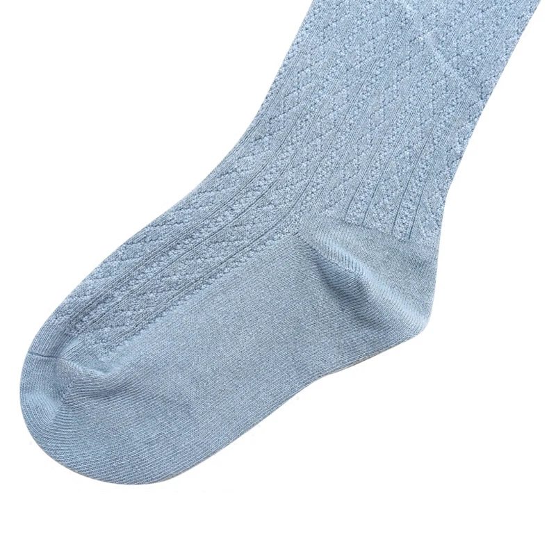 جوارب قطنية للساق مناسبة للربيع والخريف للأطفال البنات جوارب محبوك للأطفال جوارب طويلة للأطفال جوارب للأطفال البنات 2-10T