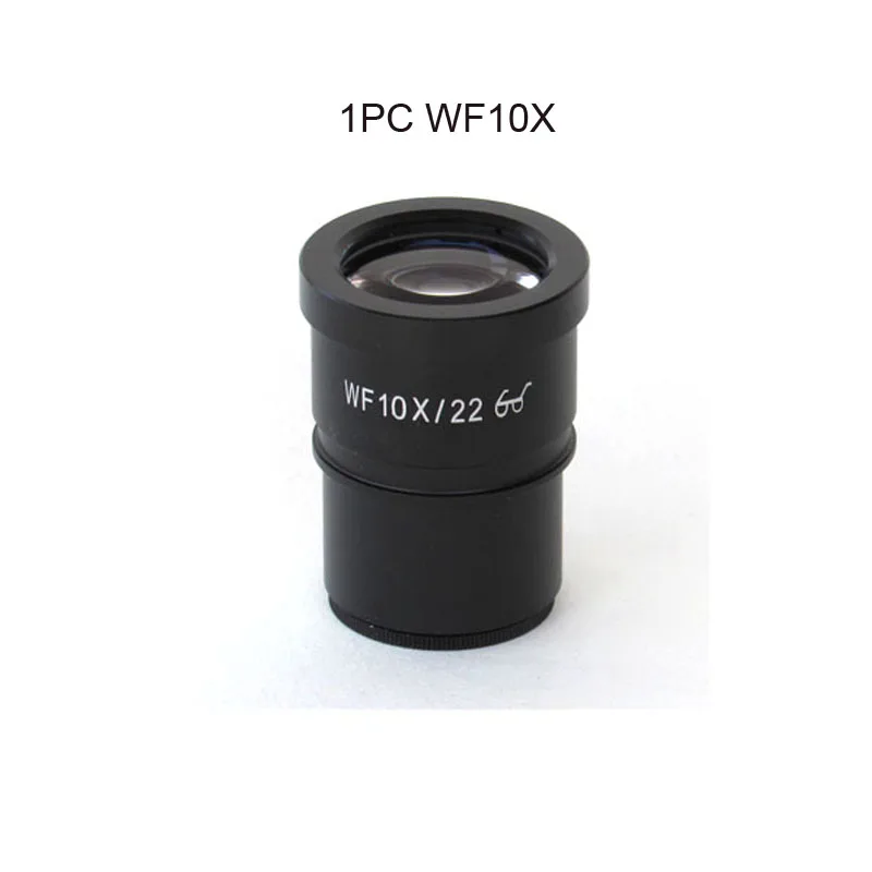Di alta Qualità WF10X WF15X WF20X Stereo Microscopio Oculare Proiezione Arretrata Obiettivo Grandangolare Dimensioni di Montaggio 30 millimetri di Metallo con eyeguard