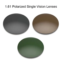 1.61 CR-39 Polarized Prescription Optical Lenses for Driving UV400 Anti-Glare Polarize Lens Single Vision Lens for Shades