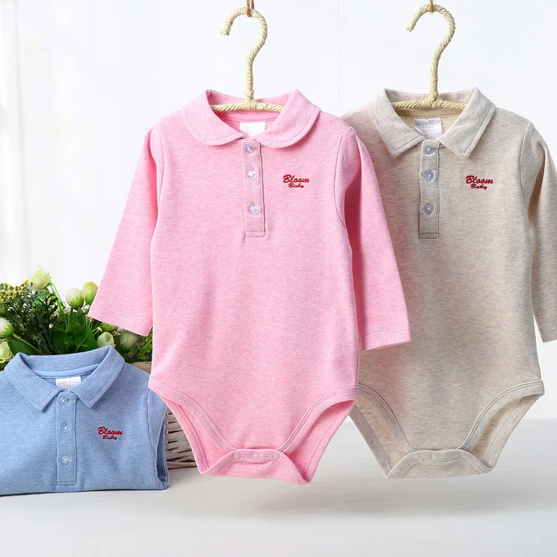 

Baby bodysuit jumpsuit baby boy clothes girl clothes baby body kids clothes long sleeves preppy college style children clothing