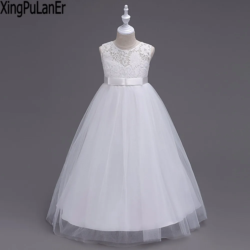 XingPuLanEr-vestidos de flores para niña, princesa para bodas, bordado de mariposas, vestido para niña, vestido infantil