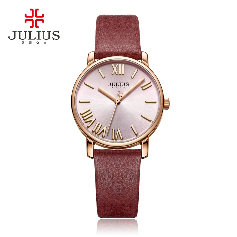 Julius Creative Markers design Ladies Dress Watch For Women 2017 New Wristwatch Girl Hour Female Clock Quartz Reloj Mujer JA-968