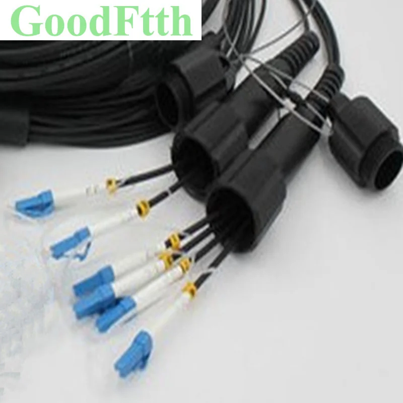 Tactical TPU Armoured Patch Cord LC-LC UPC SM with Waterproof Cover in Reel GoodFtth 200m