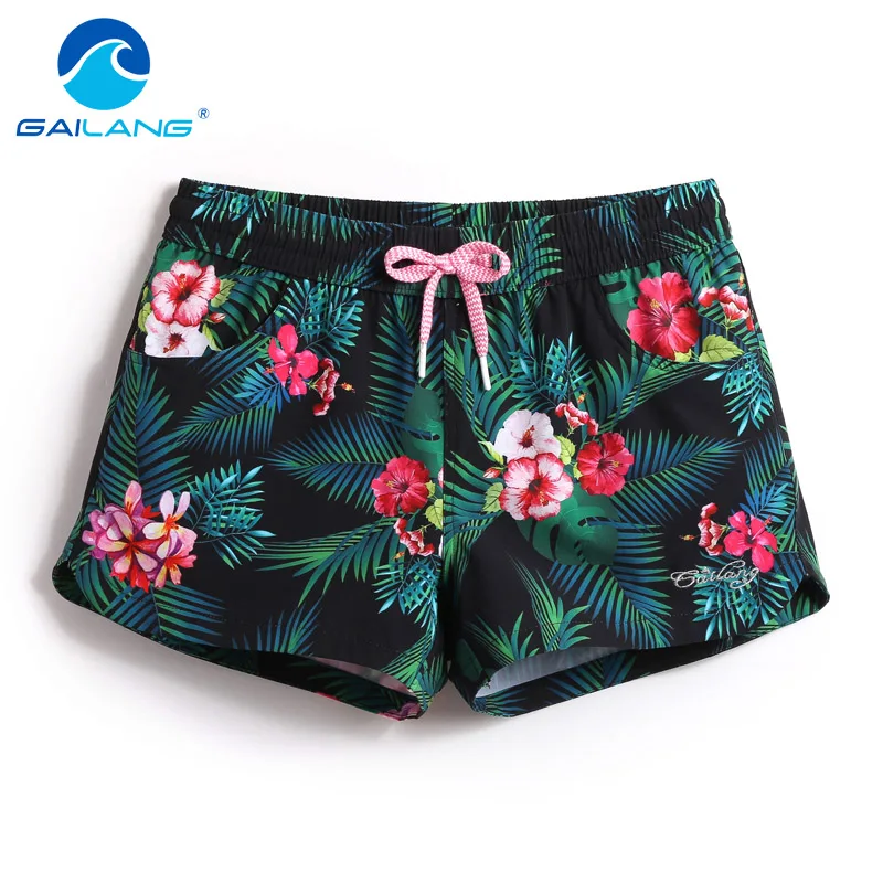 

Gailang Brand Women Shorts Casual Quick Drying Swimwear Swimsuits Woman Board Shorts Big Size XL Boardshorts Sunga Bermuda