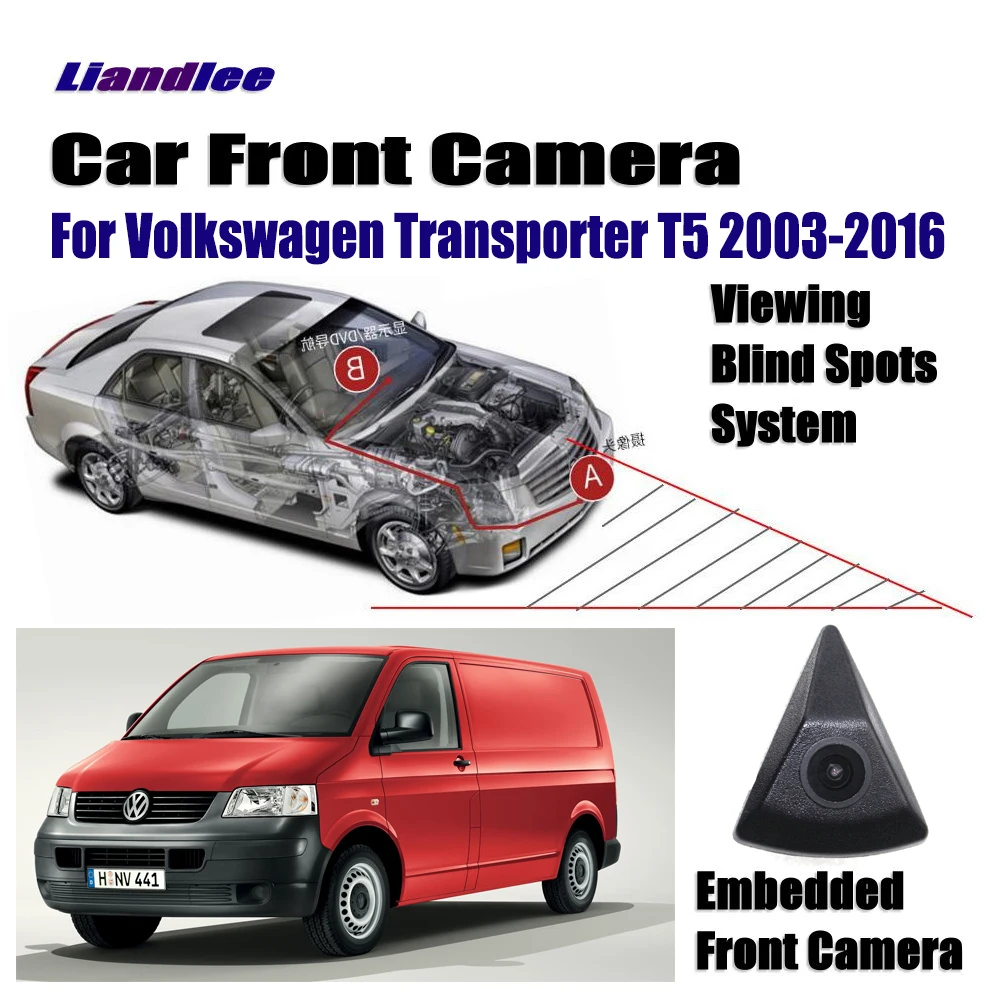 

Car Front View Camera For Volkswagen VW Transporter T5 2003-2016 Not Rear View Backup Parking CAM HD CCD Night Vision