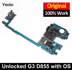 Ymitn Unlocked Tested G3 D855 Mobile Electronic Panel Mainboard Motherboard Circuits MB For LG G3 D855 D850 F460 F400 VS985