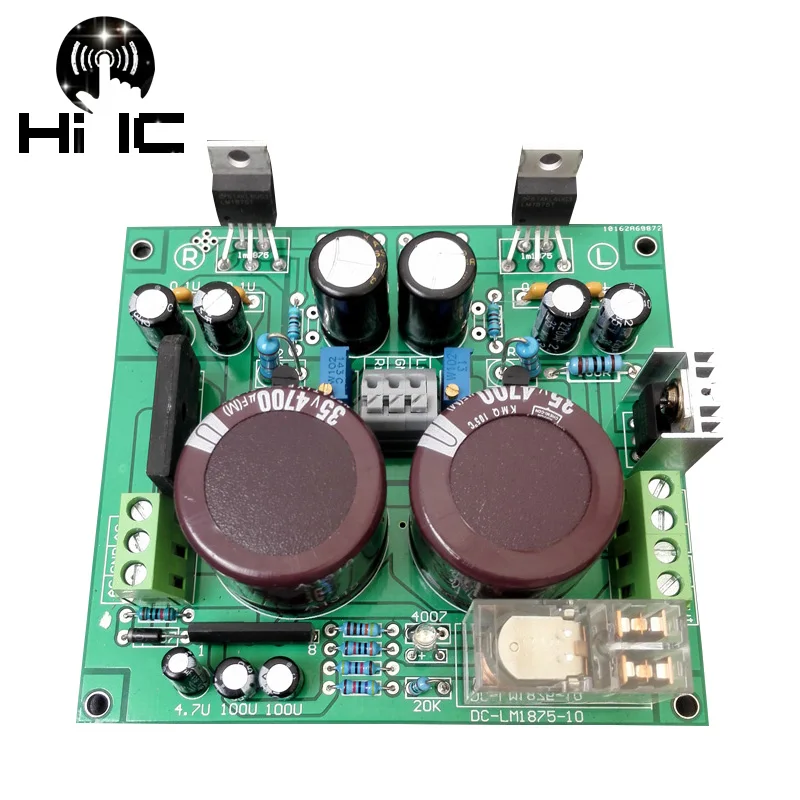 

Бесплатная доставка, 2*30 Вт, Hi-Fi LM1875T, двойной 1,2-канальный усилитель, плата, стерео аудио усилитель, модуль 47LAB Architecture