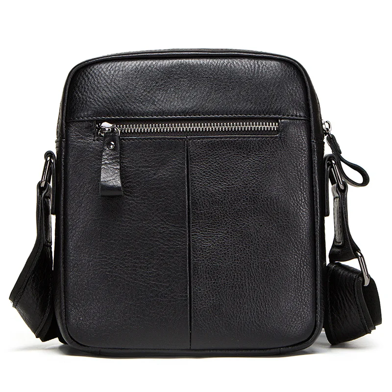 CONTACT\'S genuine leather men\'s bag for ipad male messenger bags casual man shoulder bag crossbody bags for men bolso hombre