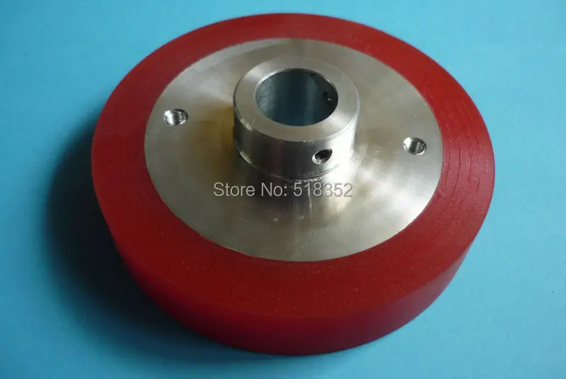 S416 Sodick Urethane Tension Roller Upper 3053703 Red, WEDM-LS Wire Cutting Wear Parts