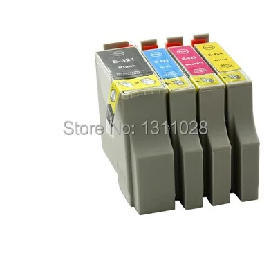 INK WAY 12PCS T0321 T0422 - T0424 Compatible inkjet cartridge for Stylus C82 C82N C82WN CX5100 CX5200 CX5300 CX5400