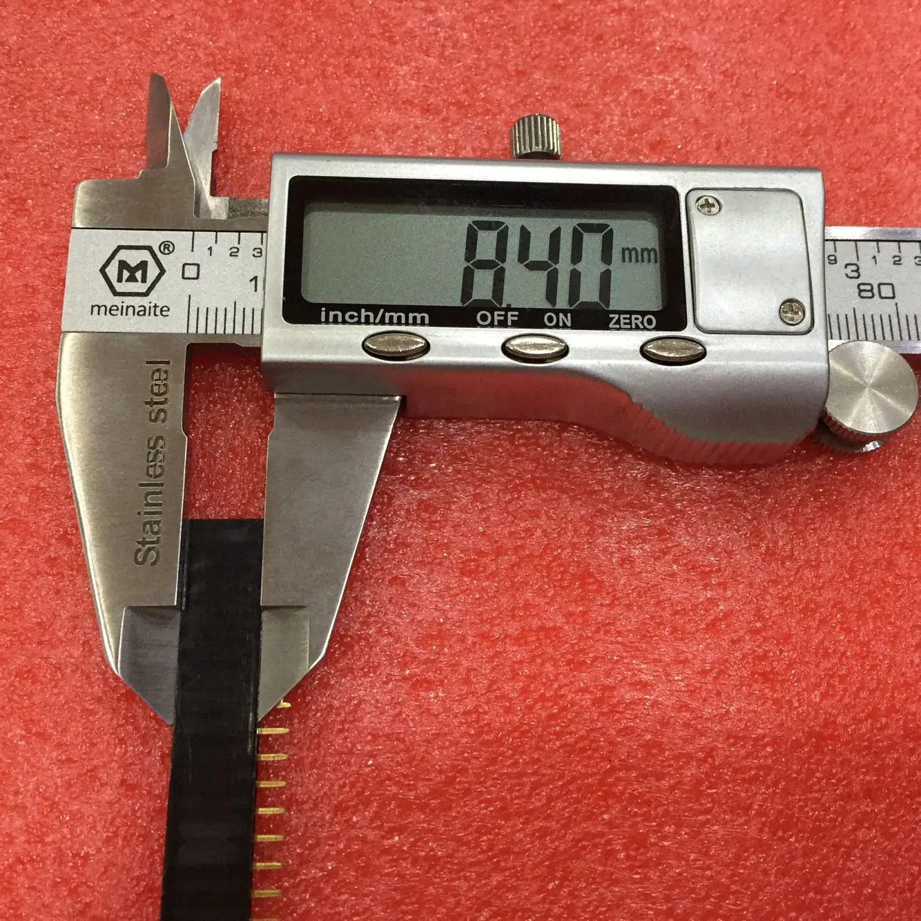 100 Stks/partij Header Strip 2.54Mm Pitch 8 Pin Female Single Row Rechte Header Strip 1*8P