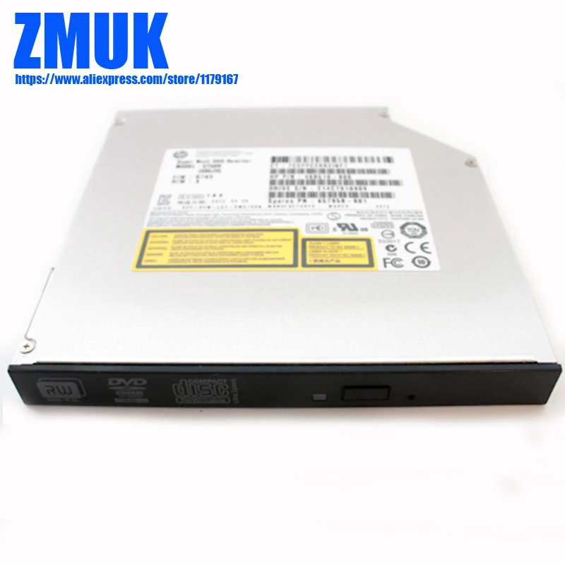 New Original Slimline 12.7mm DVD+-RW Super-Multi dual layer (SMD) optical drive For HP Laptop,P/N 657958-001