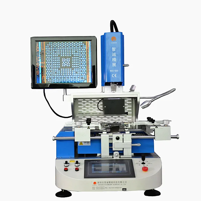 ใช้งานง่ายระบบปฏิบัติการอัตโนมัติ optical bga wds-620 สำหรับแล็ปท็อป/โทรศัพท์มือถือ/ps3/xbox คอนโซล