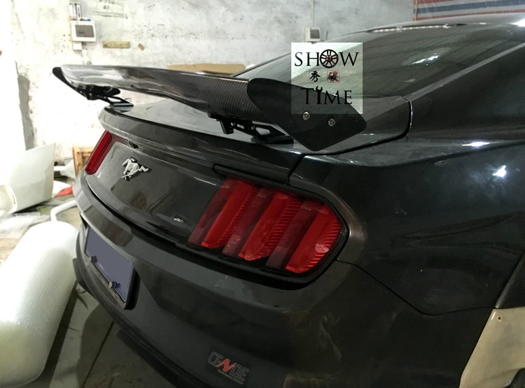 Fit for Ford mustang APR 2.3 t  carbon fiber rear auto spoiler  Wing  rear wing high quality