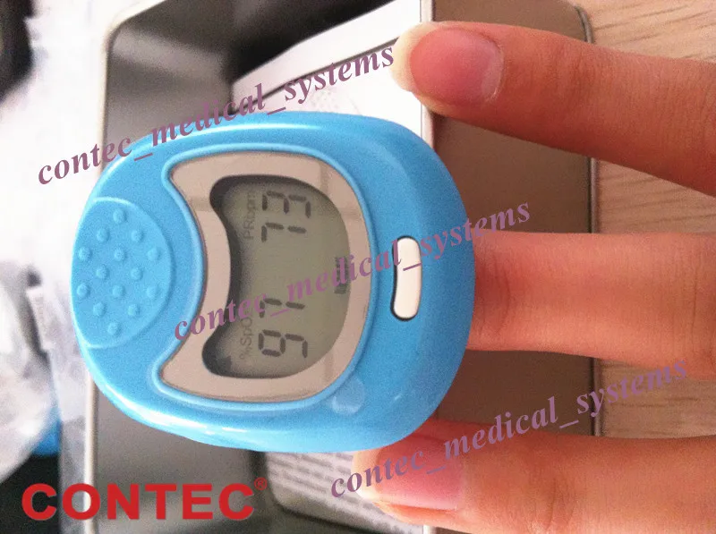 Contec Pediatric Baby Heart Rate Children Fingertip Pulse Oxygen Blood SPO2 pediatric Oximeter Monitor Oximetro Home CMS50QA