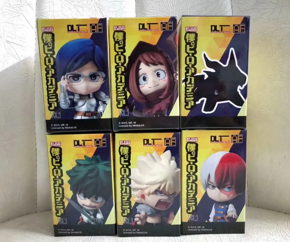 7cm 5pcs/set My Hero Academia Iida Tenya Todoroki Shoto Bakugou Katsuki Midoriya Izuku OCHACO URARAKA Action figure toys