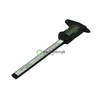 150mm 6inch LCD Digital Electronic Carbon Fiber Vernier Caliper Gauge Micrometer New Arrival