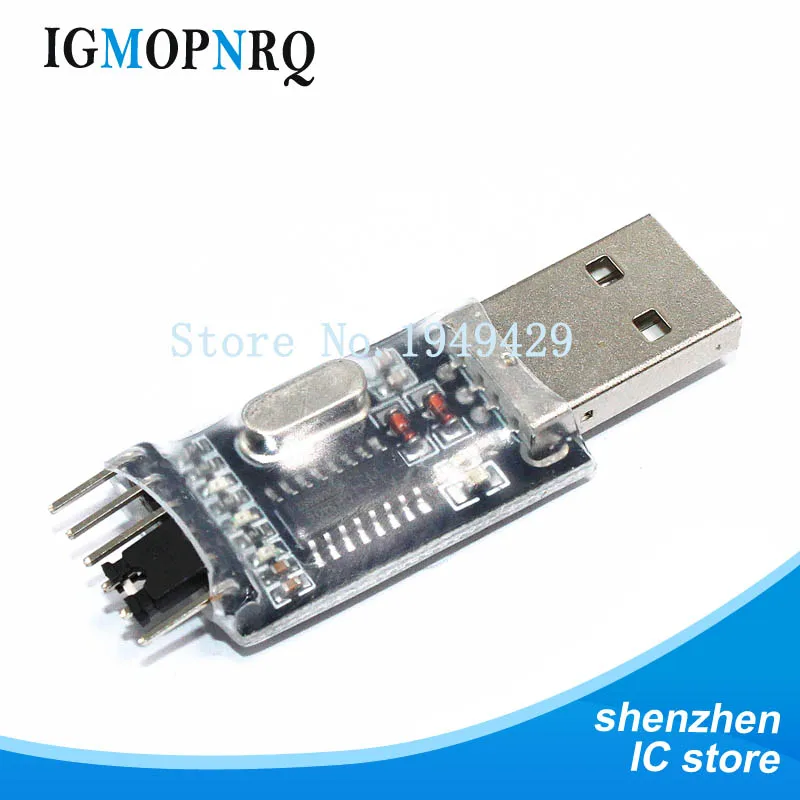 5pcs USB to TTL converter UART module CH340G CH340 3.3V 5V switch