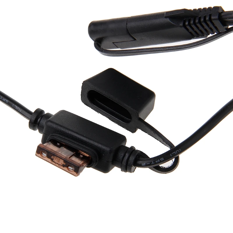 OOTDTY-Terminal de 12V a SAE, Cable de desconexión rápida, conector de salida de batería de motocicleta