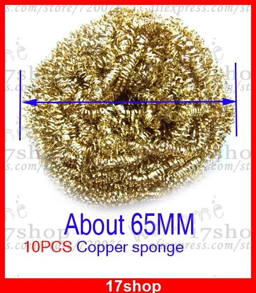 

10PCS Soldering Tip Cleaner Solder Copper wire sponge